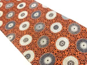 アンティーク　絽菊模様名古屋帯（着用可）